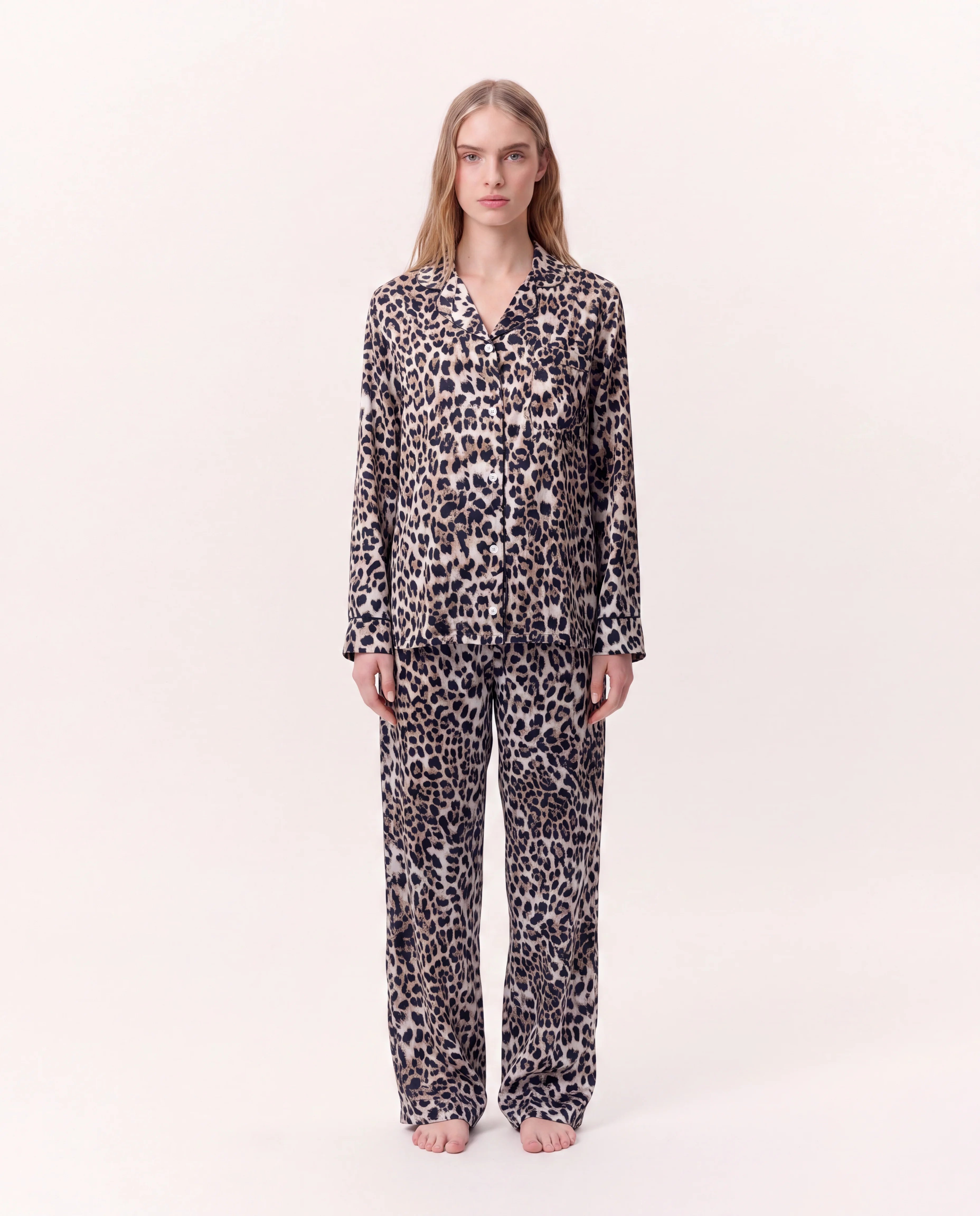 Silver leopard