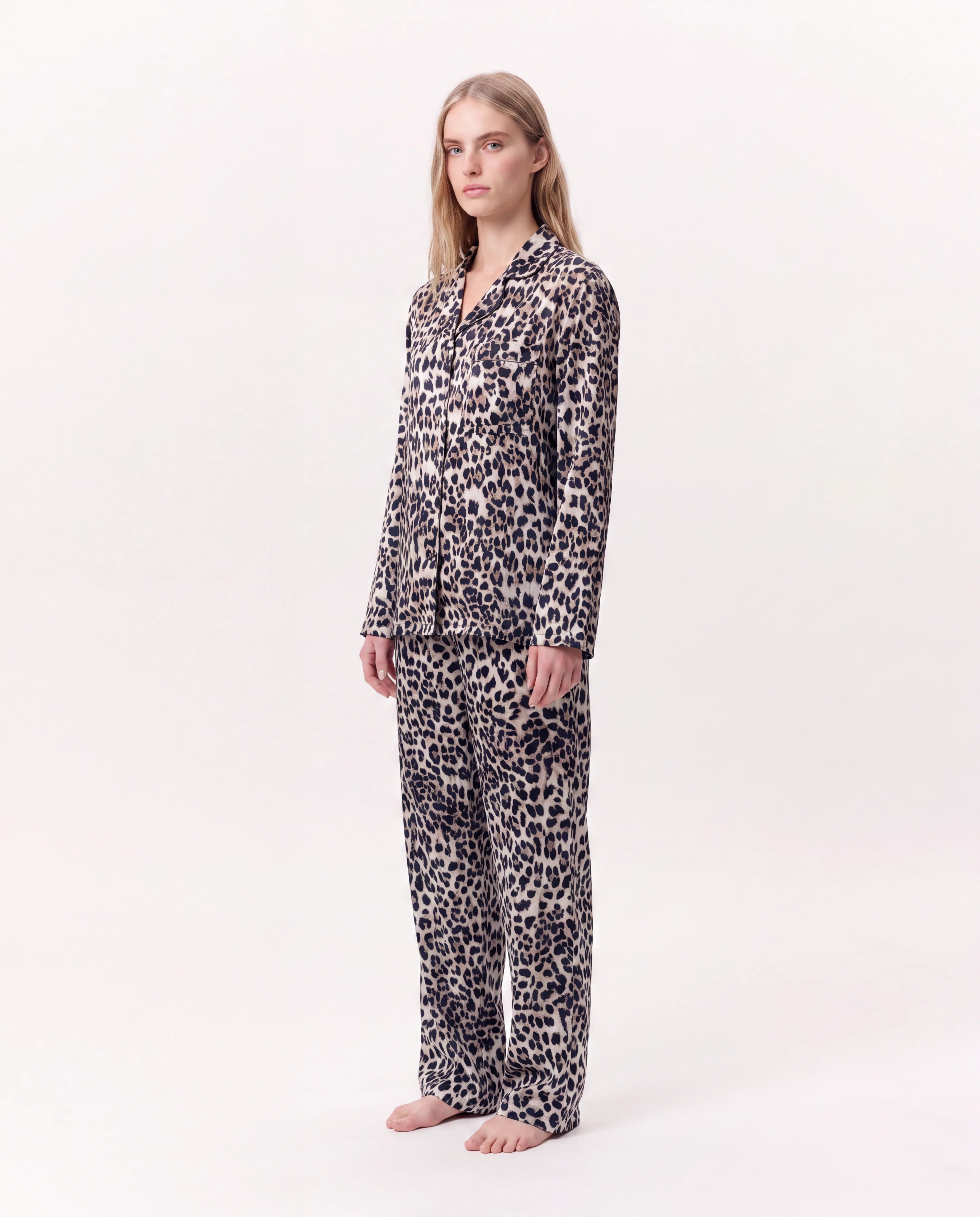 Silver leopard